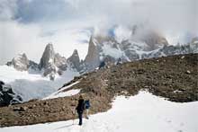 Ai piedi del Fitz Roy, Argentina