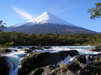 Vulcano Osorno, Patagonia cilena