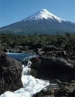 Vulcano Osorno, Patagonia Cilena Vulcano Osorno, Patagonia Cilena