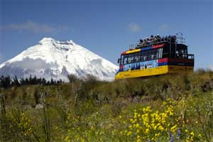 Chiva Express e Vulcano Cotopaxi sulla Via dei Vulcani, Ecuador