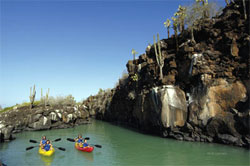 Kayak, Isole Galapagos