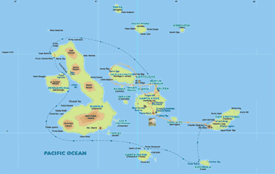 Nave Santa Cruz, itinerario alle Isole Galapagos